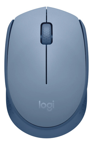 Mouse Inalambrico Logitech M170 Gris Azulado Comodo