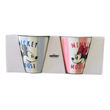 Set De 2 Tazones Minnie Y Mickey Mouse Disney Original