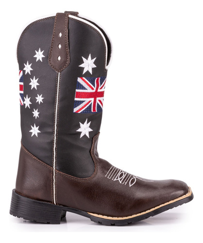 Bota Texana Masculina Country Inglaterra