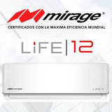 Minisplit Mirage Life 1 Tonelada 110 Volts ( Frio Y Calor)
