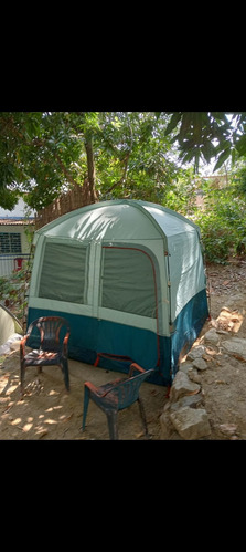 Carpa Estructural Quechua Arpenaz Base Verde - 6 Personas