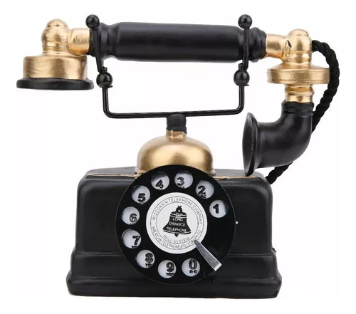 Teléfono De Escritorio Vintage Retro Antigo Fixo