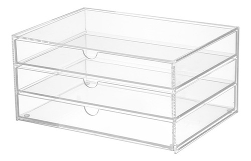 Caja De Almacenamiento Con Cajones De Acrílico Transparente