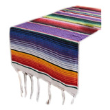 Mexicano Mantel Rectangular Para Mesa Decorativa Estilo