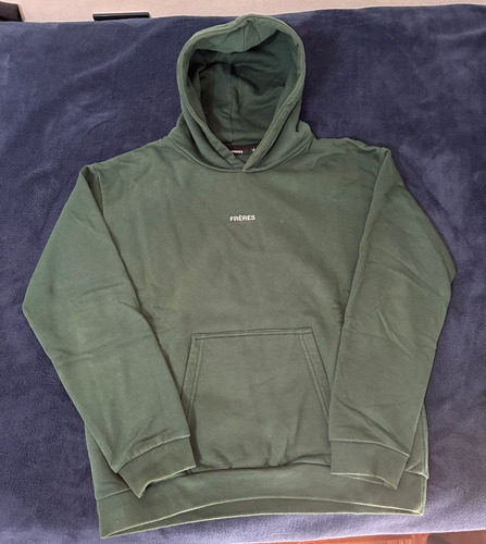 Buzo Hoodie Freres Verde Talle M