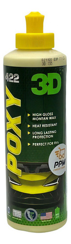 3d Poxy Cera Ultra Resistente Al Calor ¡alto Brillo! 8oz