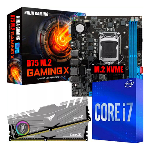 Kit Upgrade Gamer - Intel I7 3.8ghz + Placa Mae + 8gb Ram