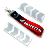 Llavero Para Moto Honda, Incluye Flechas Reflejantes. 