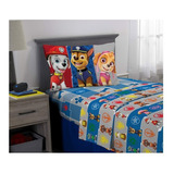 Set Sabanas Individual Paw Patrol Niños Funda 3 Piezas Mixed