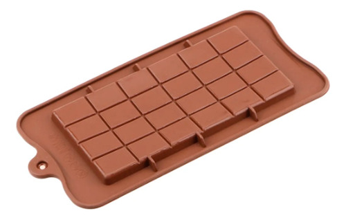 Molde Silicon Barra Grande De Chocolate Repostería