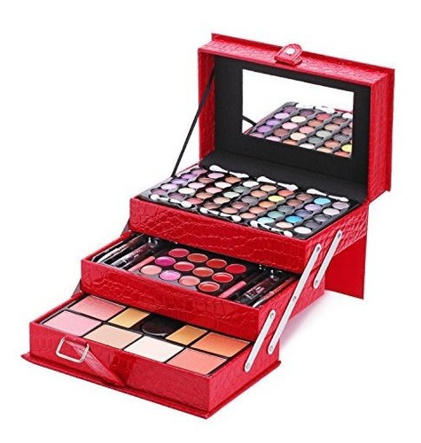 Mauve Profesional Todo En Uno Kit De Maquillaje Mu12 Rojo