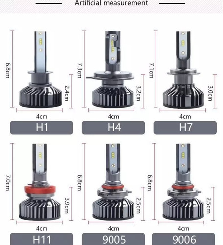 Par Bombillos Luz Led Moto O Carro 16000 Lm H4 Altas/bajas