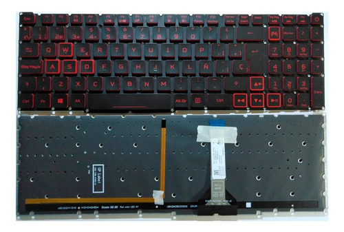 Teclado Acer Nitro 5 An515 45 56 57 Predator Ph315 Ph515 54