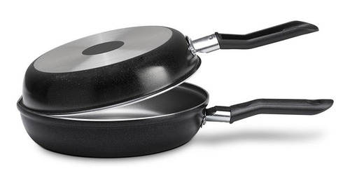 Doble Sartén Para Omelettes Brinox, Modelo Ebony