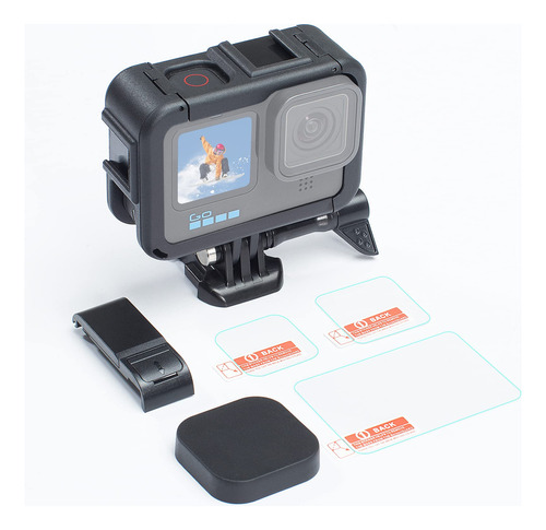 Seasky Kit De Accesorios 4 En 1 Para Gopro Hero 11/10/9 Neg.