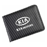 Porta Documentos De Autos Eco Cuero Marca Kia