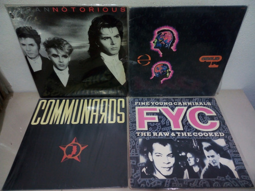 Lp Duran Duran Fyc Erasure Communards - Lote Discos