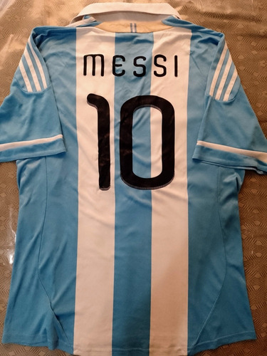 Camiseta Selección Argentina 2011 Messi #10 Xl