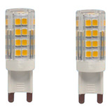 Pack X 2 Lampara Led Bi-pin 4w 220v Elegir Luz Calida O Fria