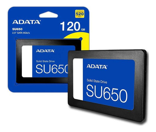 Disco Ssd Adata 120 Gb Sata 6gb/s Negro Ultimate Su650