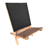 Reposera De Madera Playera Plegable Liviana Durable