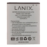 Batería Lanix Para Ilium X540 100% Original Garantia
