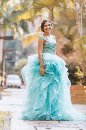 Vestido De Quinceañera Estilo Cenicienta