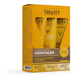 Kit Home Care Trivitt Hidratação Intensiva 3pçs: Sh+cond+