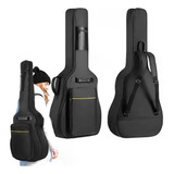 Funda De Guitarra De Tela Oxford Impermeable 38-41in +correa