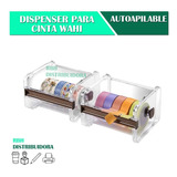 Dispenser Soporte Para Washi Tape Acrílico Apilable