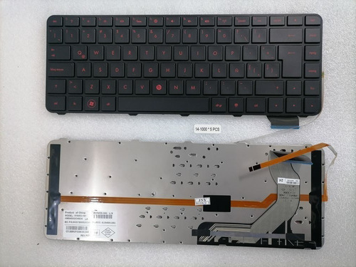 Teclado Hp Envy 14-1000 14-2000 Series Retroiluminado Con Ñ