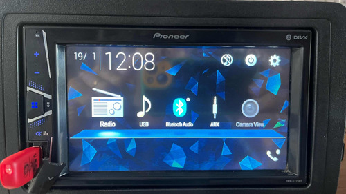 Estereo Pioneer Doble Din Dmh -g225bt /// Adaptación Vw Fox