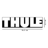 Thule Logo Sticker Vinil 2 Pzs Blanco $135 Nuevo Mikegamesmx