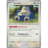 Tarjeta Pokemon Snorlax 143/165 U S&v 151