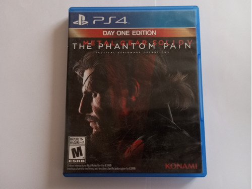 Metal Gear Solid V The Phantom Pain Ps4 Playstation 4 Físico
