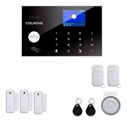 Alarma De Seguridad Gsm Y Wifi Para Casa O Negocio