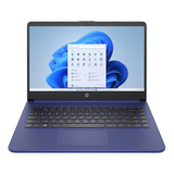 Laptop Hp 14-cf2112wm Azul 64gb Ssd 4gb Ram Celeron Win 11