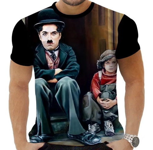 Camiseta Charles Chaplin Rei Humor Comédia Filme Mudo Hd 5