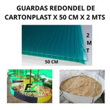  6 Guardas Redondel Cartonplast 50 Cm X 2mt Galpon Pollo