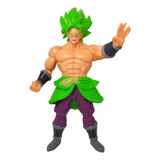 Figura Broly Dragon Ball Z Super Sayayin Sin Camisa 18cm