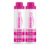 Kit Eico Shampoo E Condicionador Deslisa Fios 800ml