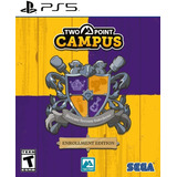 Two Point Campus Enrollment Launch Edition Ps5 Physical Media