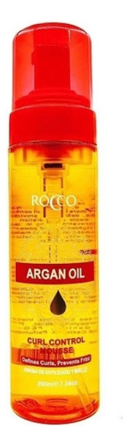 Rocco® Curl Control Mousse Fijación De Argan Oil 200ml
