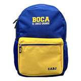 Mochila Boca Juniors Con Licencia Oficial 17 Pulgadas