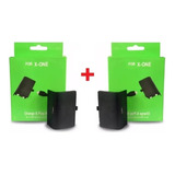 2 Baterias Com Cabo Carregador Para Controle Xbox One Charge