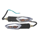 Par De Faros De Giro Guiño Delanteros Honda Cb 190 Led