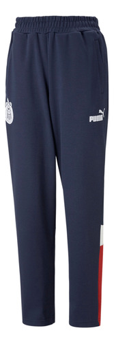 Pants Puma Futbol Chivas Hombre Azul