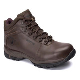 Bota De Seguridad Brahma - Talla 41 - Ref. Hq-2385 (café)