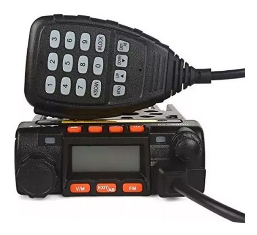 Rádio Comunicador Móvel Dual Band Veiculo 25w Vhf / Uhf