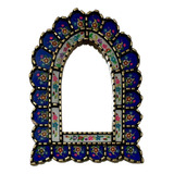 Espejo Decorativo Peruano Cuzcaja ,portal  Medida 37 X 38 Cm